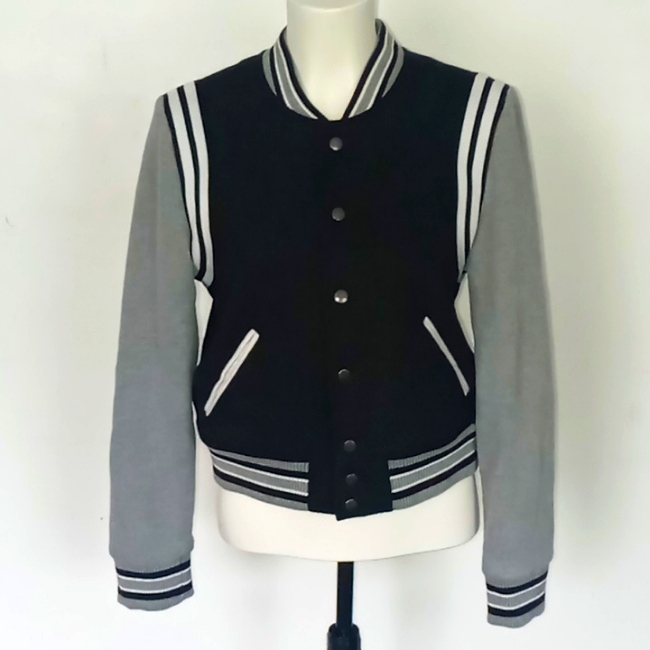 Varsity Snap-Front Jacket